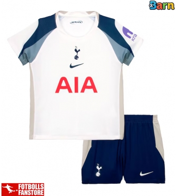 Tottenham Hotspur Hemmatröja Barn 2025-26 Kortärmad (+ Korta byxor)